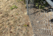 FREE Chain Link Fence 146 feet – disassemble it and it’s yours